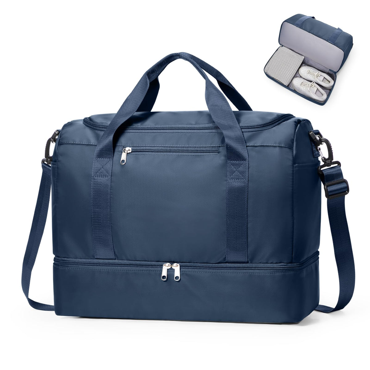 Three-Piece Weekender Travel Bag Set