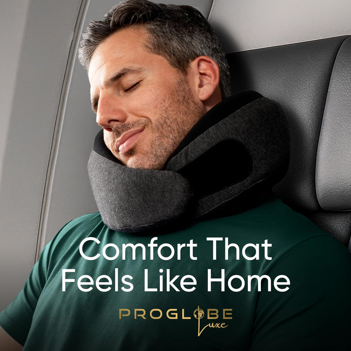 Memory Foam Travel Pillow Kit