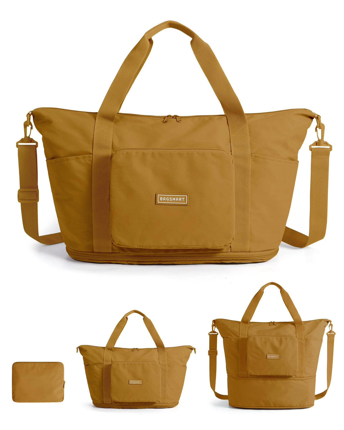 24L–37L Foldable Expandable Travel Bag