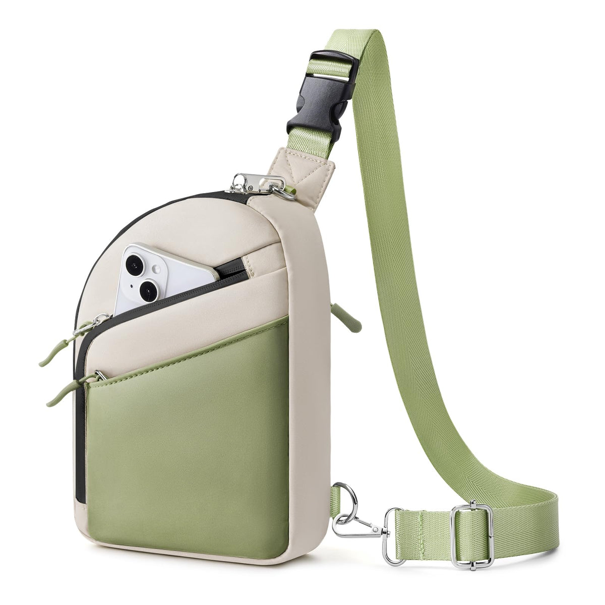 RFID-Blocking Anti-Theft Crossbody Bag