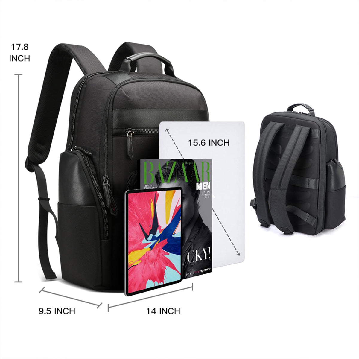 Anti-Theft 15.6-Inch Business Backpack