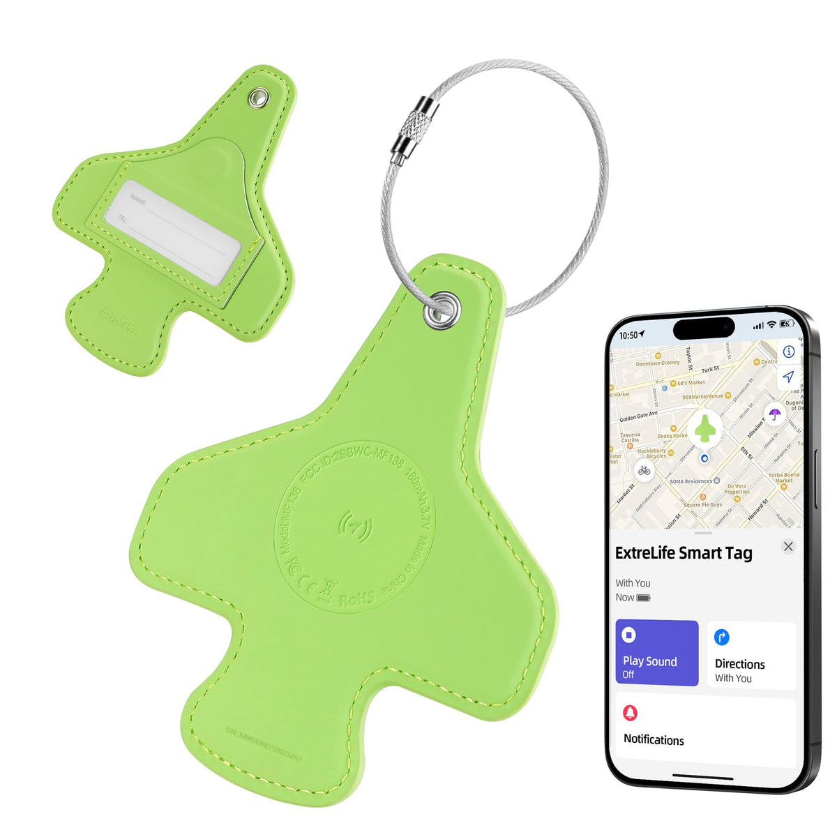 Smart Bluetooth Tracking Luggage Tag