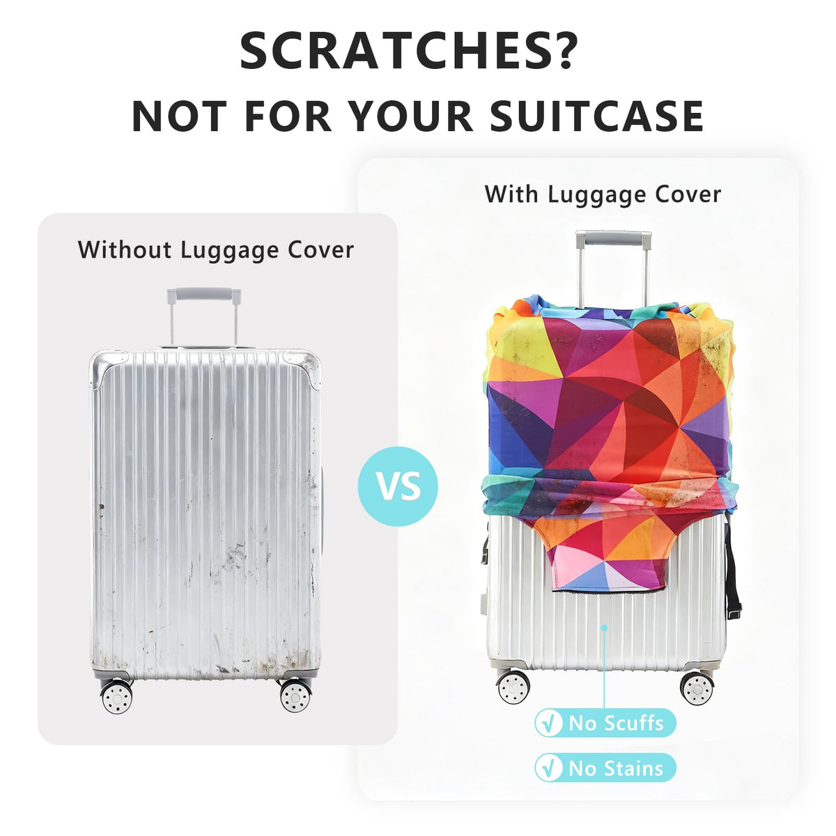 Washable Elastic Suitcase Cover
