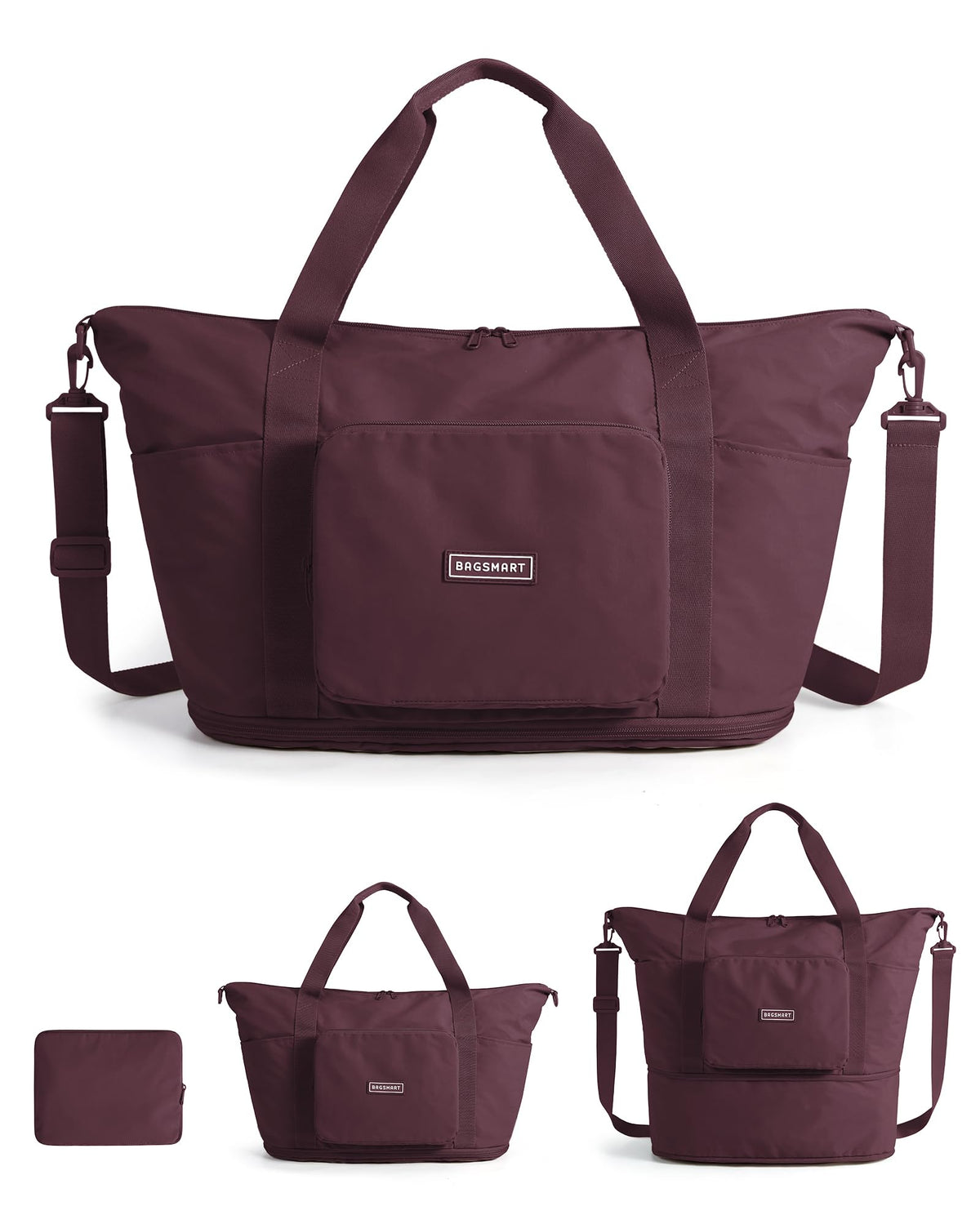 24L–37L Foldable Expandable Travel Bag