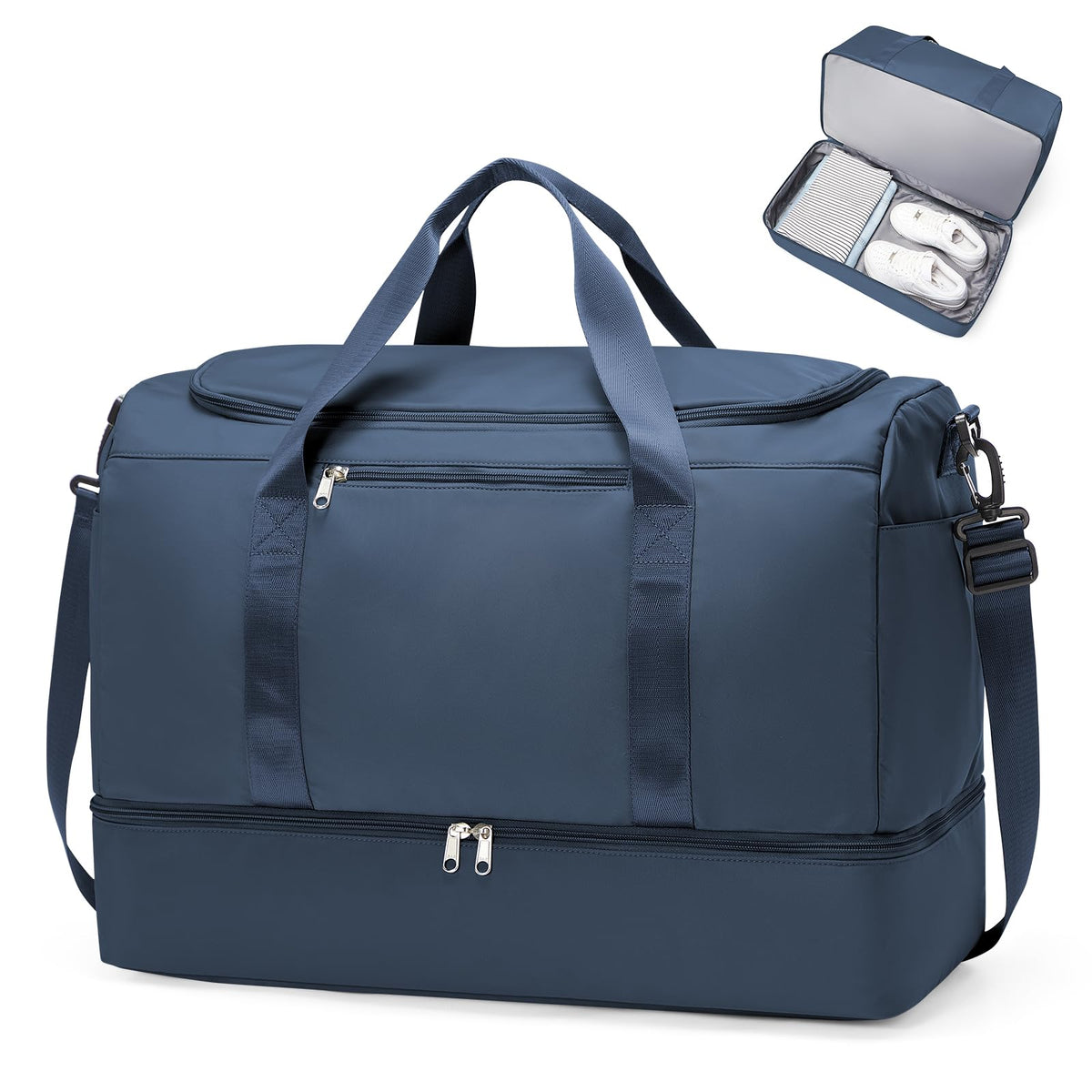 Three-Piece Weekender Travel Bag Set