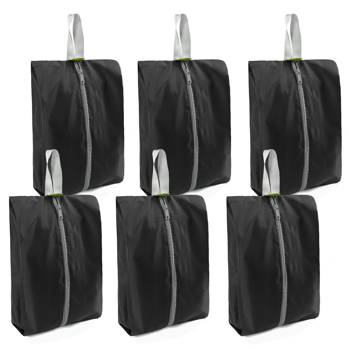 Multi-Pack Zippered Travel Shoe Bags