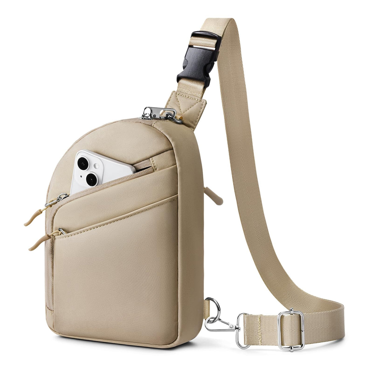 RFID-Blocking Anti-Theft Crossbody Bag