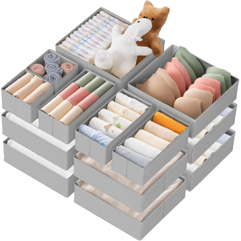 Ten-Piece Drawer Clothing Organizer Set