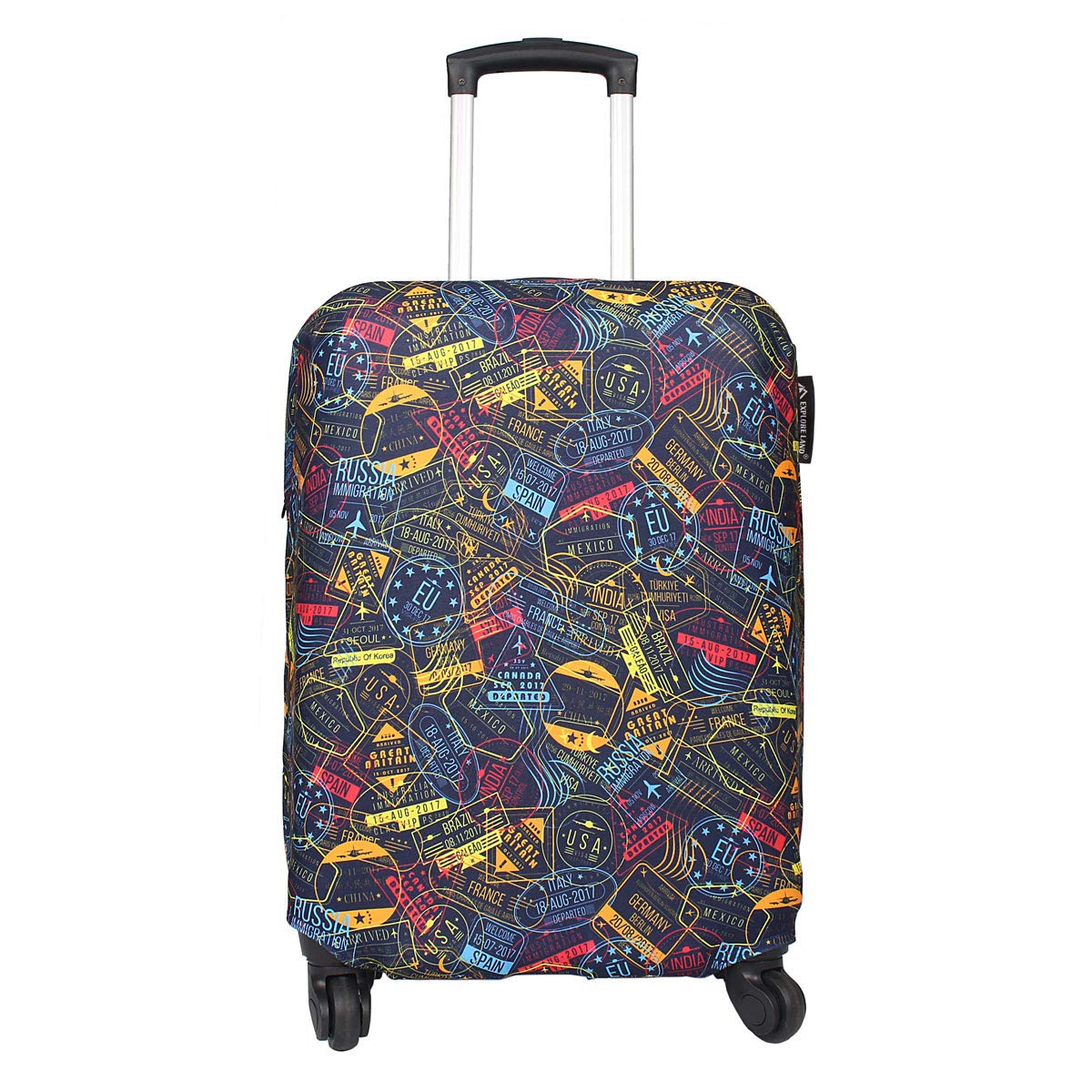 Printed Elastic Luggage Cover