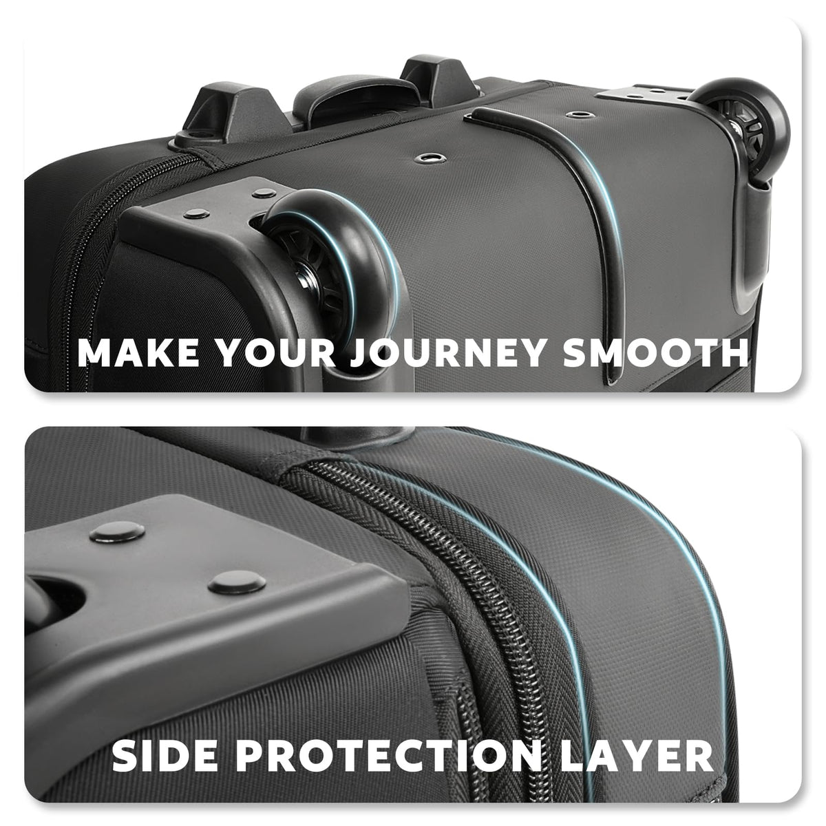 Rolling 17-Inch Laptop Briefcase