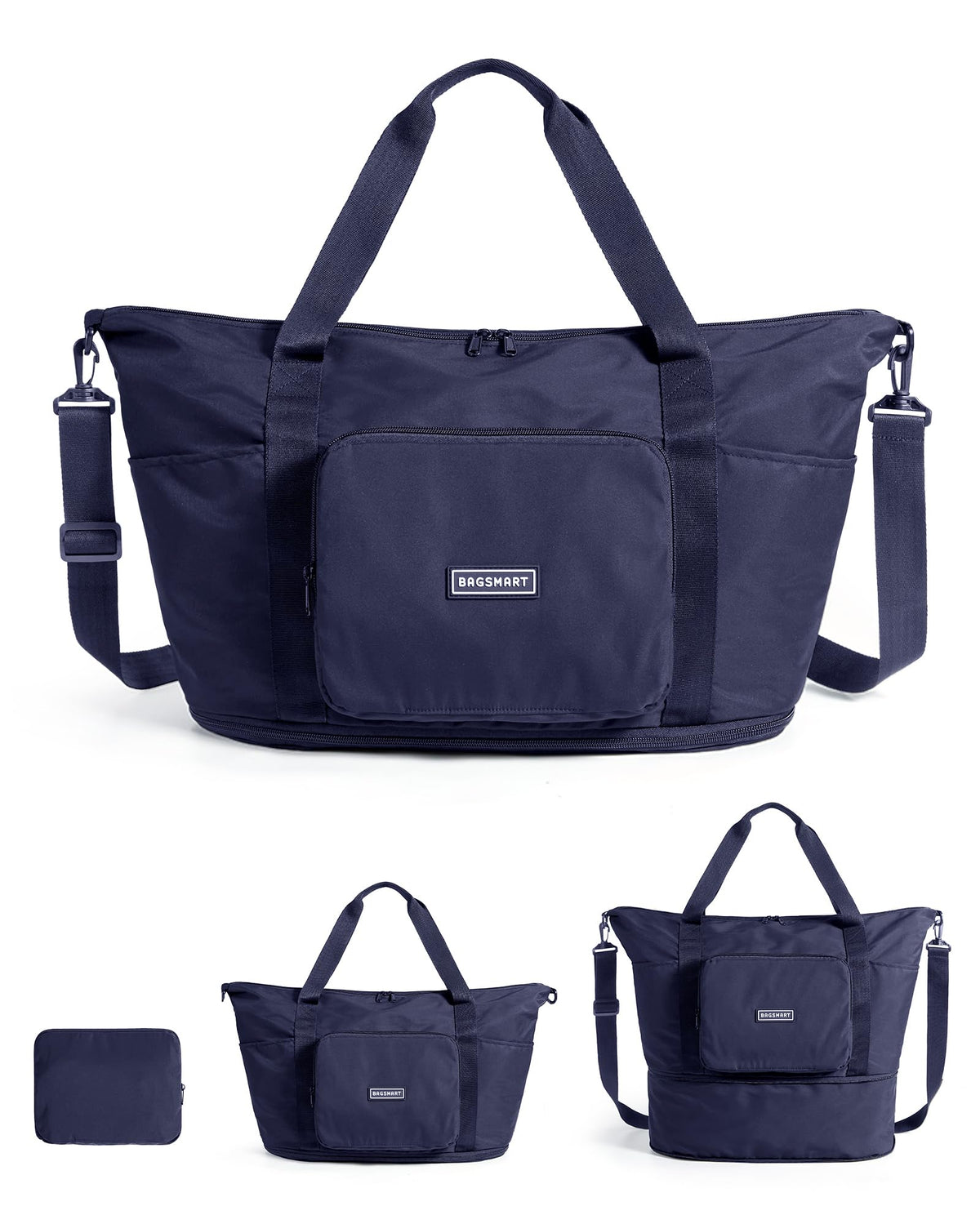 24L–37L Foldable Expandable Travel Bag