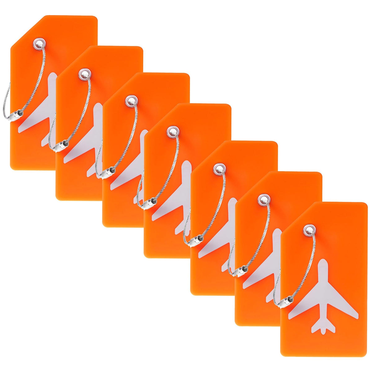 Multi-Pack Silicone Luggage Tags