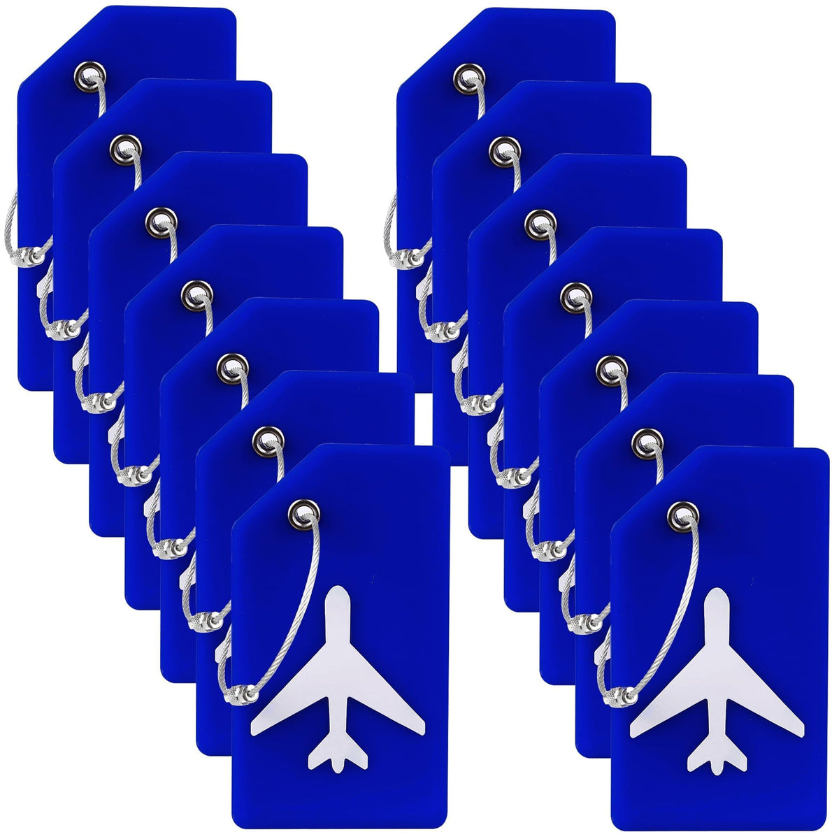 Multi-Pack Silicone Luggage Tags