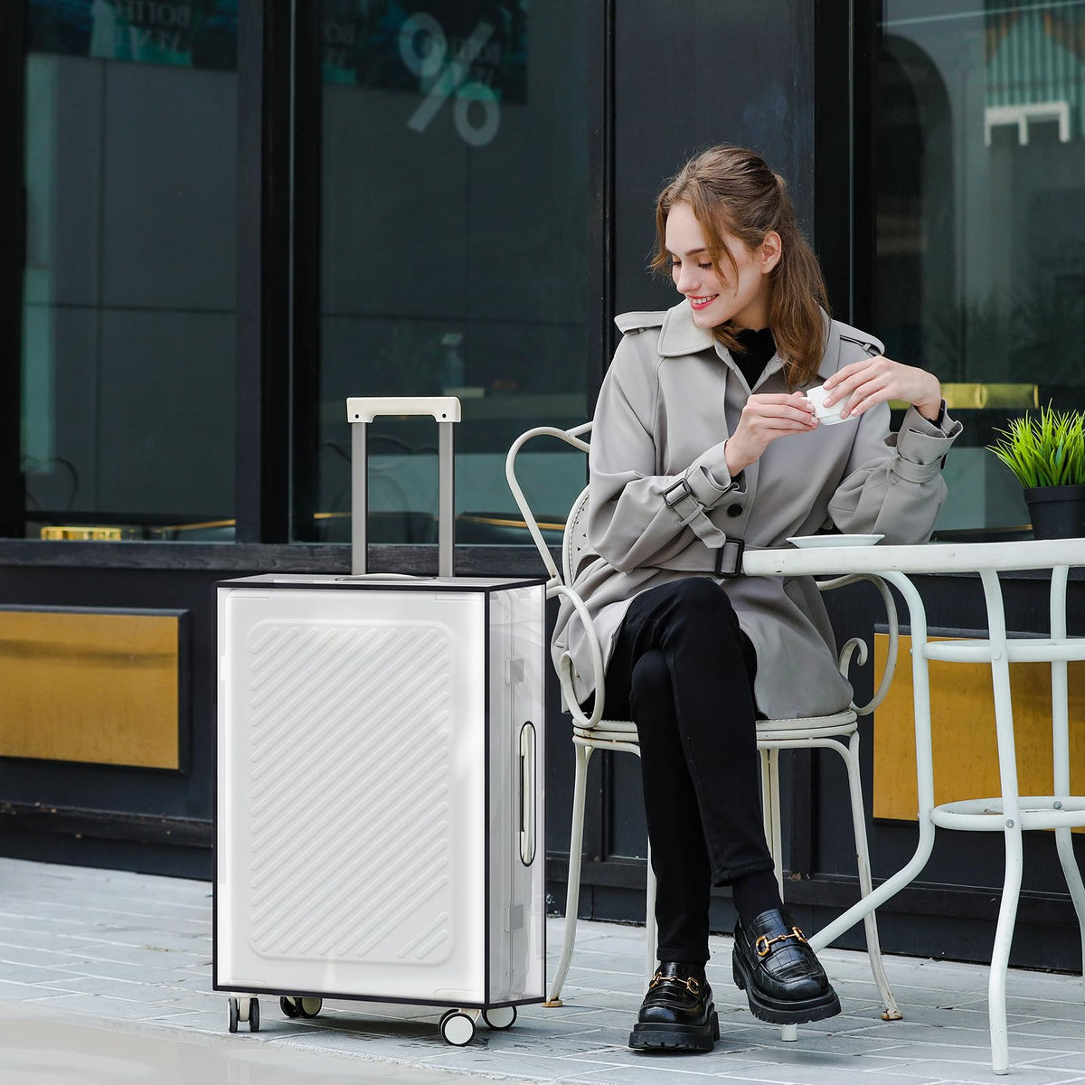 Waterproof Clear Suitcase Protector