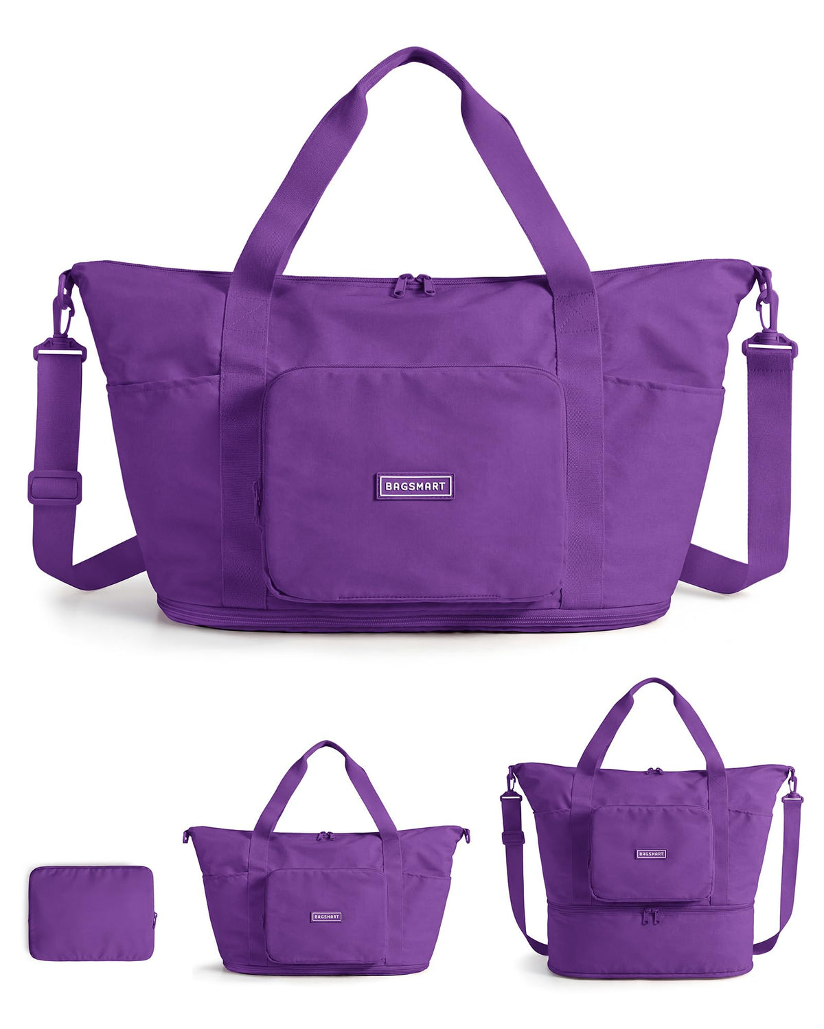 24L–37L Foldable Expandable Travel Bag