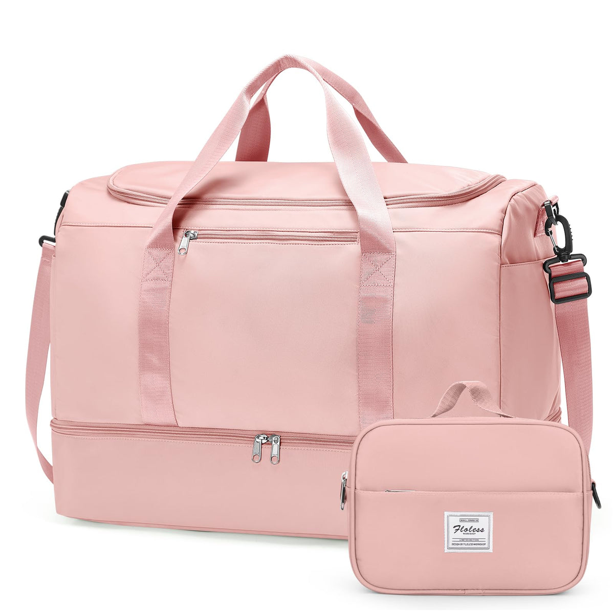 Three-Piece Weekender Travel Bag Set