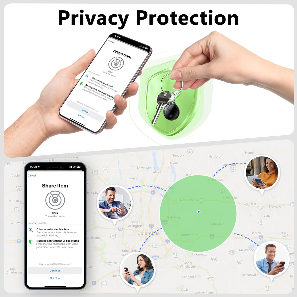 Four-Pack Bluetooth Tracking Tags