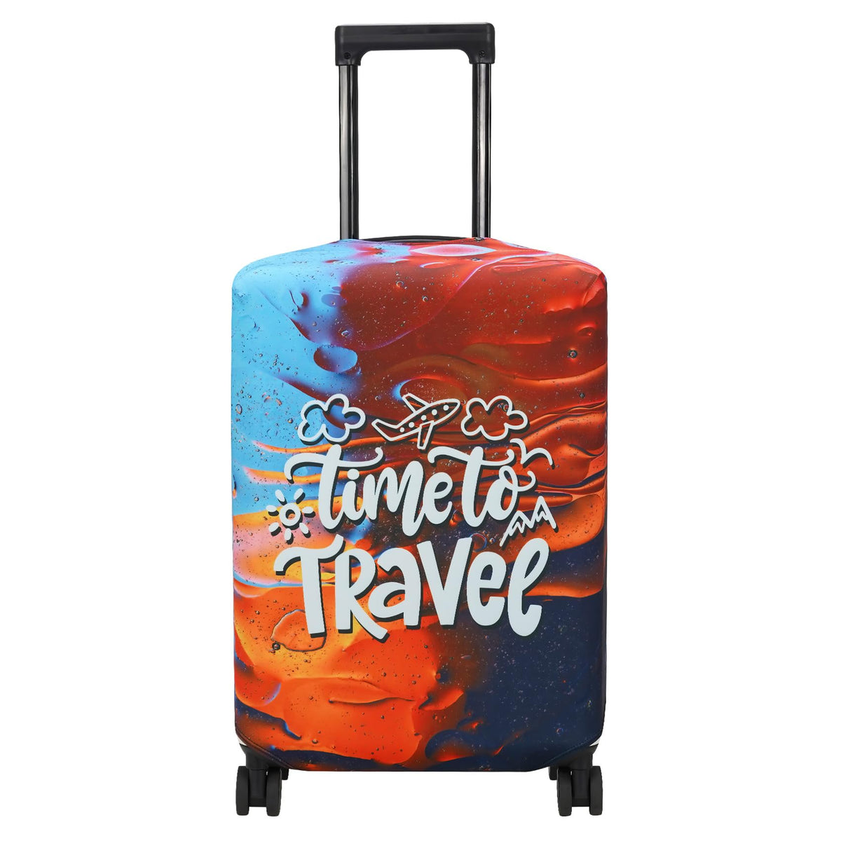 Printed Elastic Luggage Cover