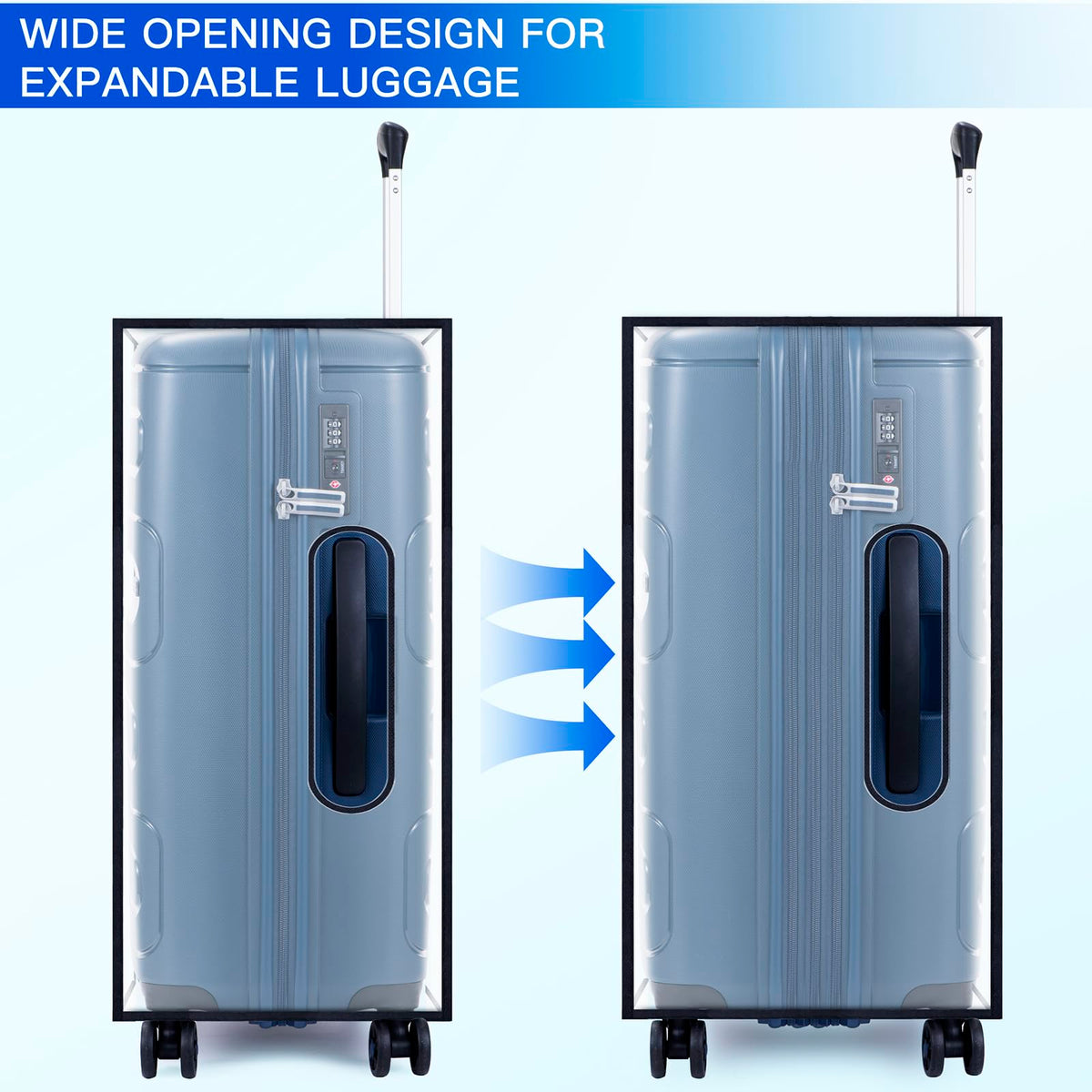 Waterproof Clear Suitcase Protector