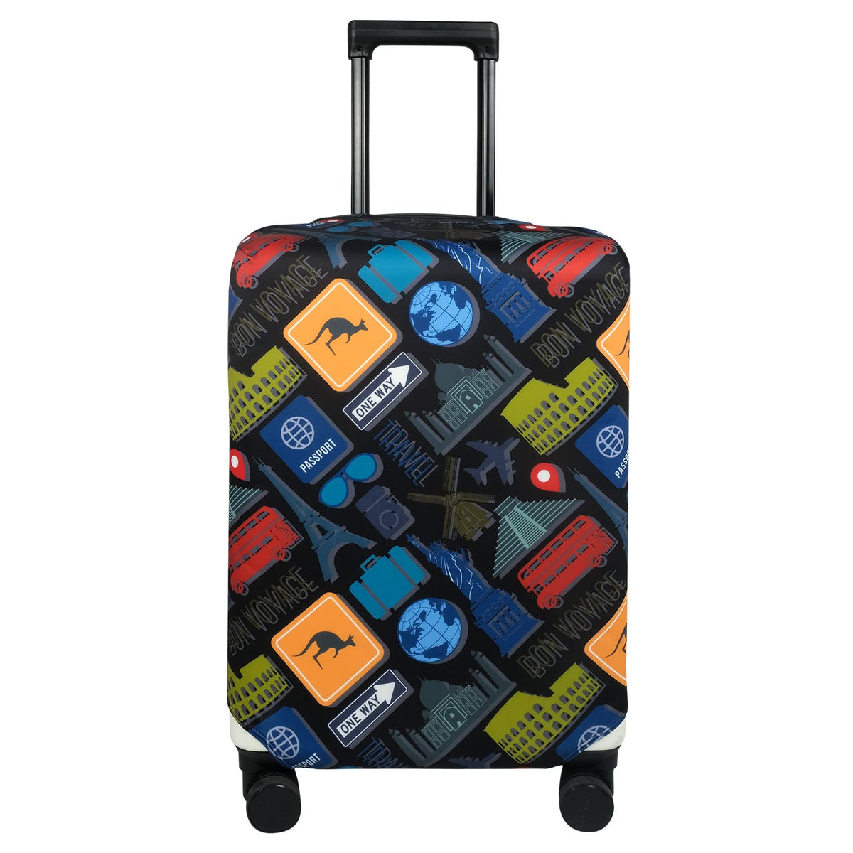 Printed Elastic Luggage Cover