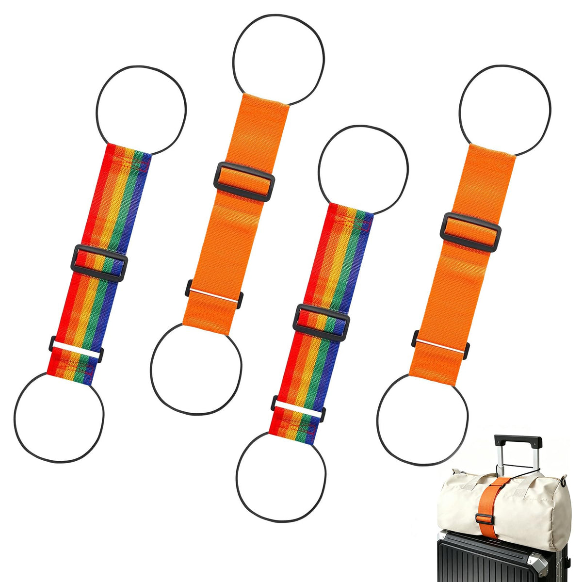 Elastic Luggage Connector Strap