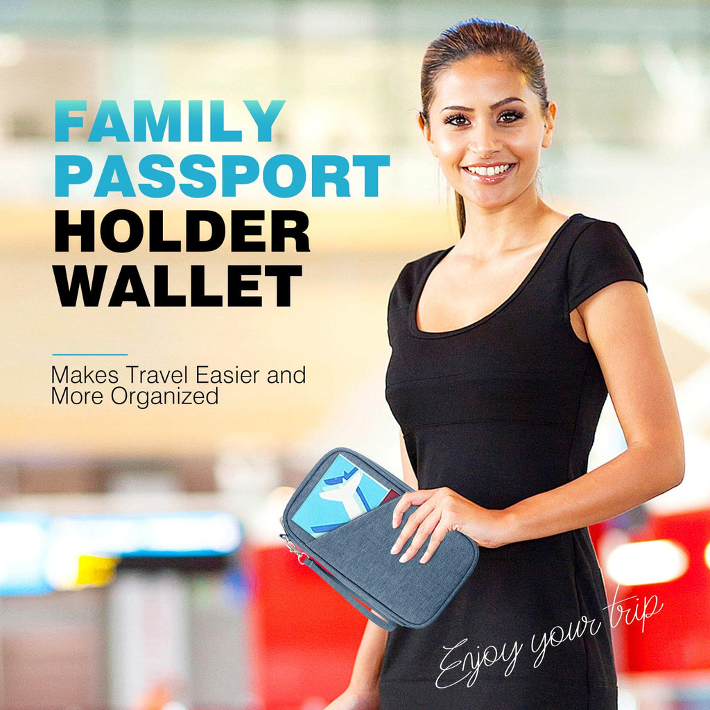 Family Passport and Travel Document Organizer