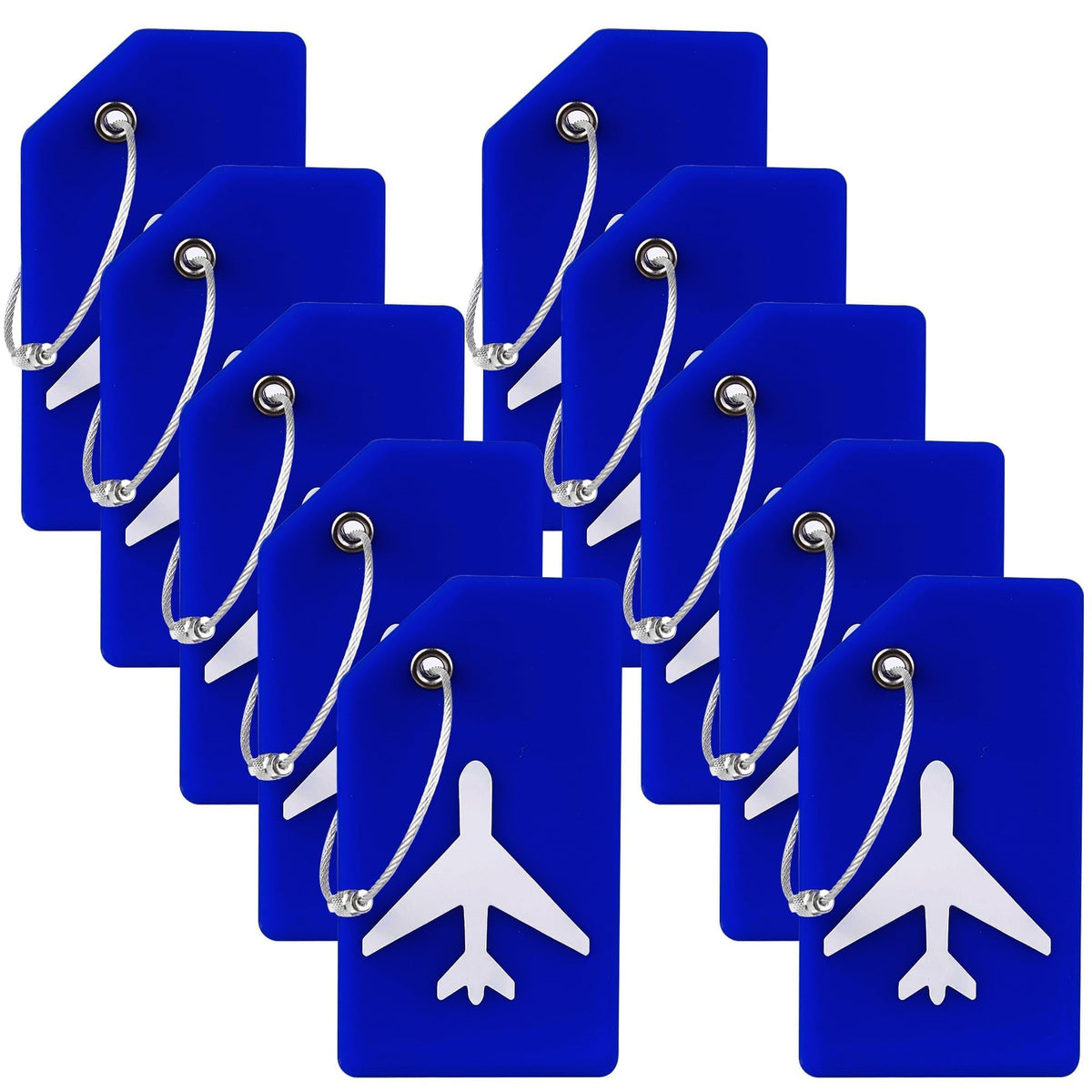 Multi-Pack Silicone Luggage Tags