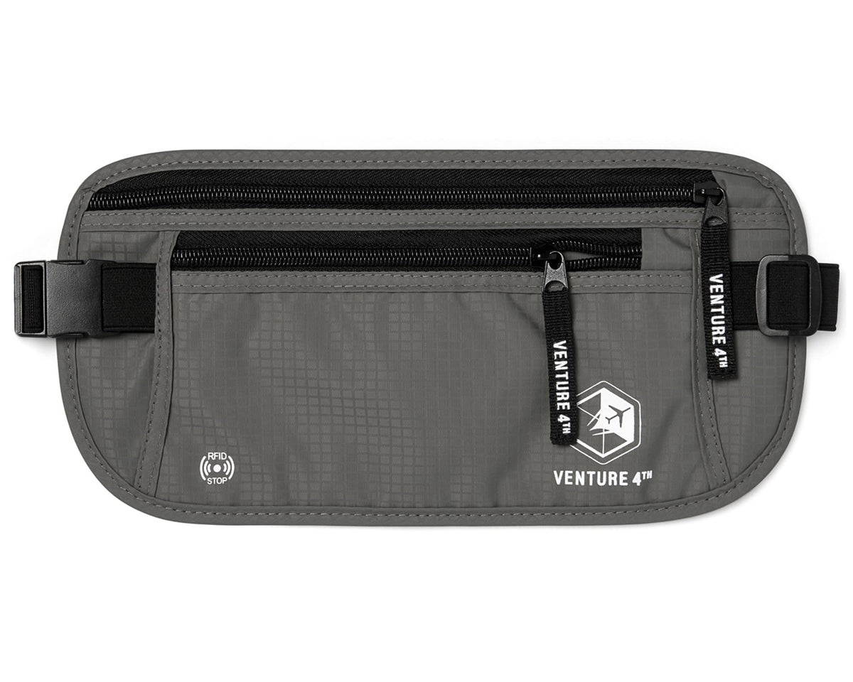 RFID-Blocking Travel Money Belt