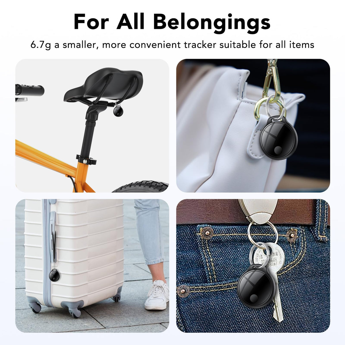 Four-Pack Bluetooth Tracking Tags