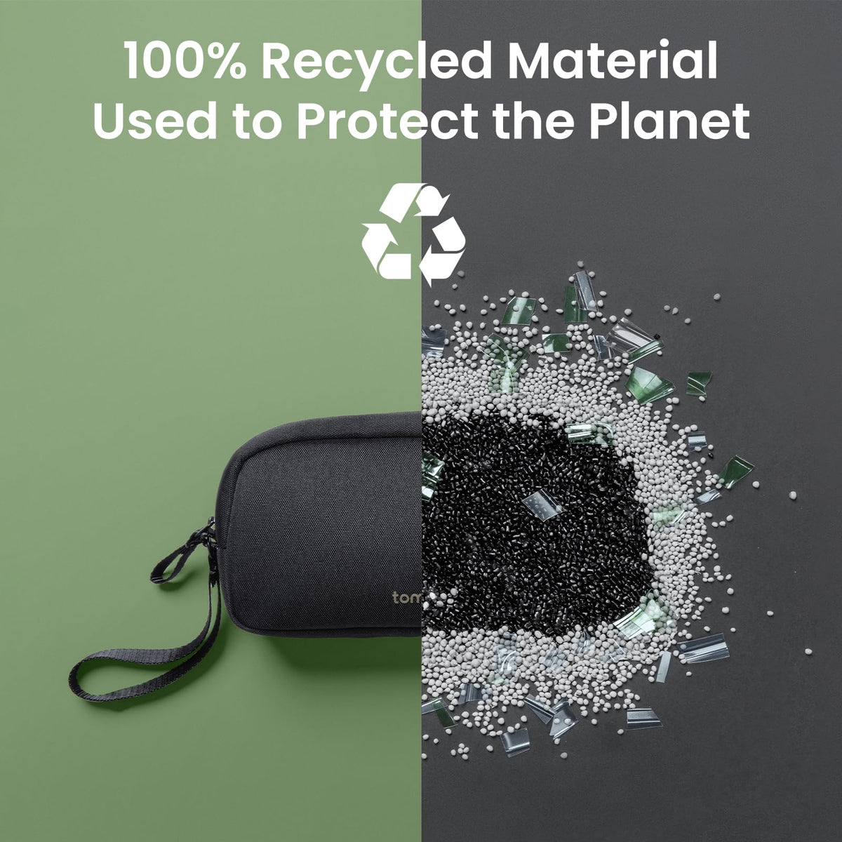 Water-Resistant Tech Accessory Pouch