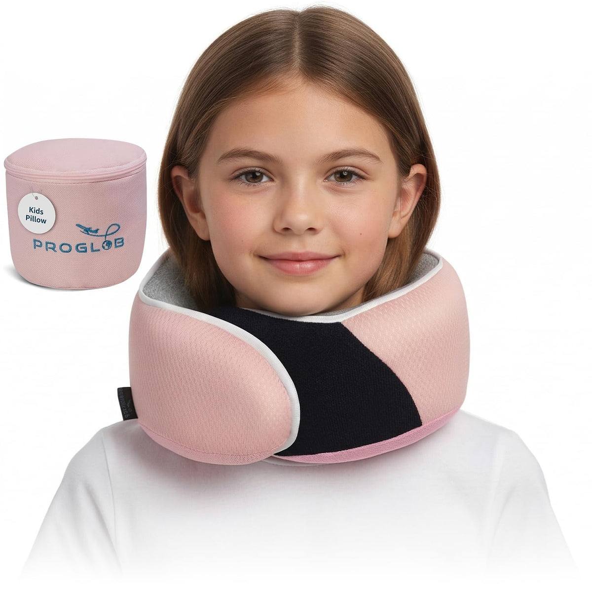 Memory Foam Travel Pillow Kit