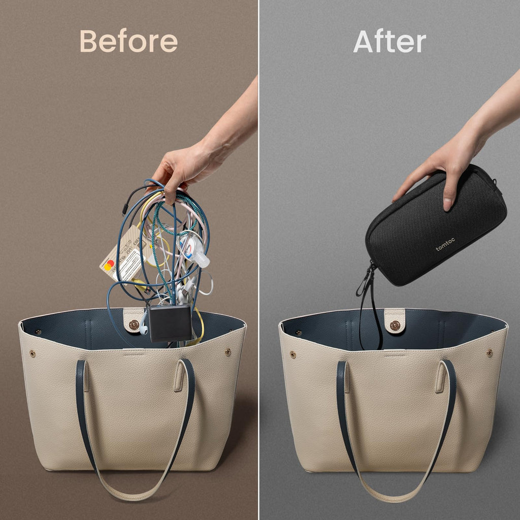 Water-Resistant Tech Accessory Pouch