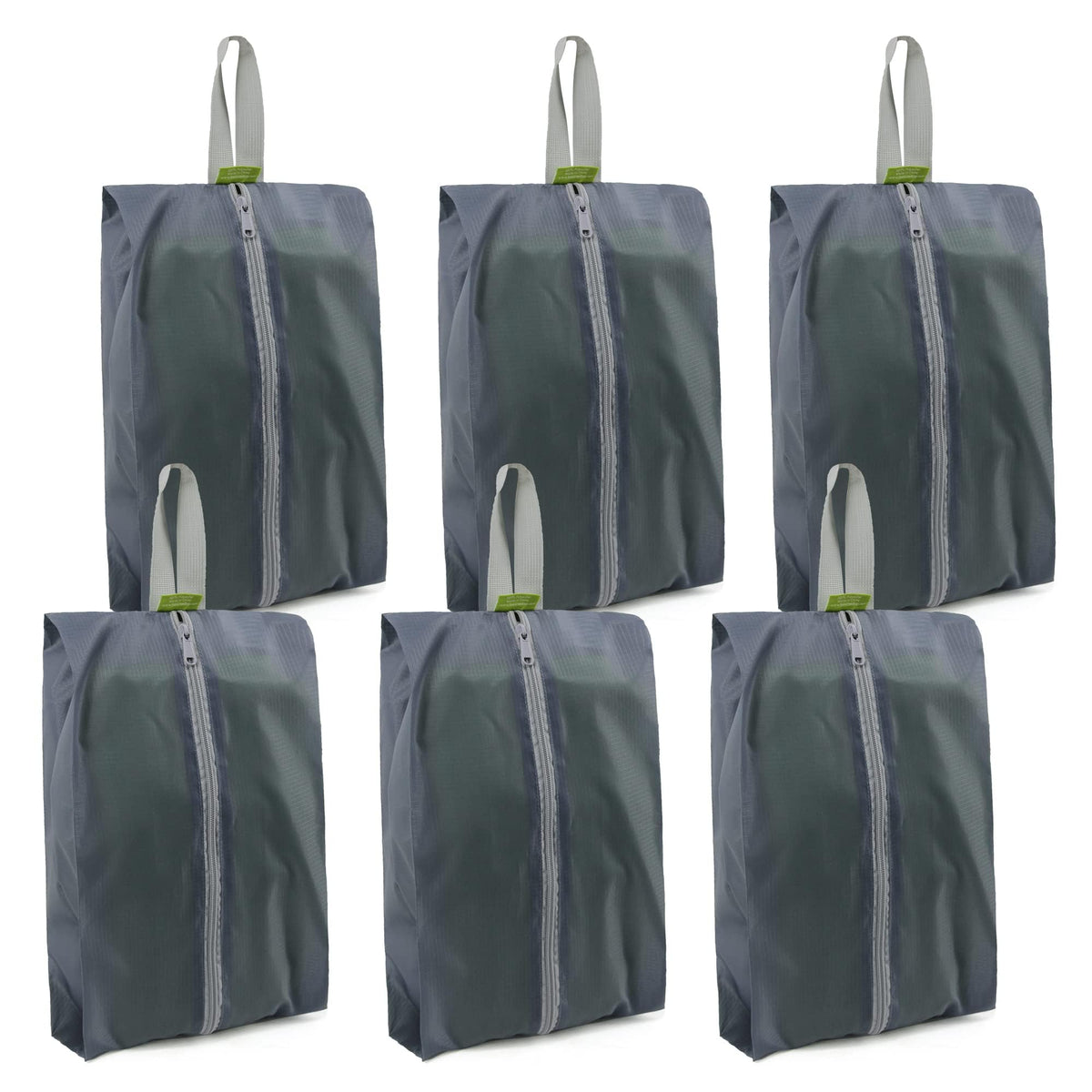 Multi-Pack Zippered Travel Shoe Bags