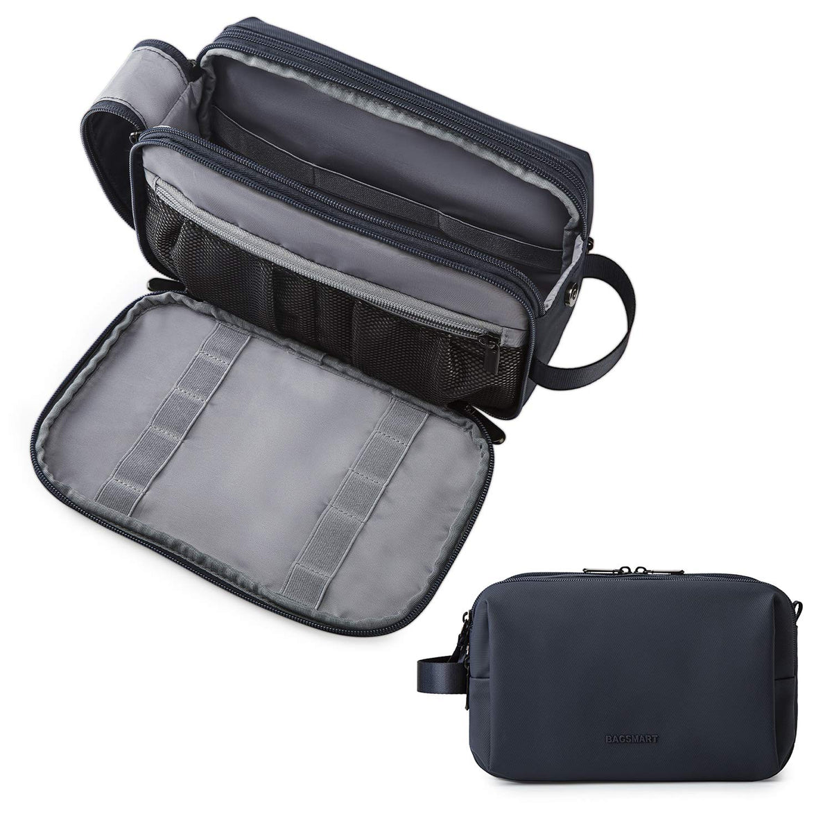 Water-Resistant Multi-Pocket Toiletry Bag