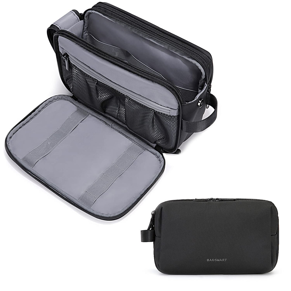 Water-Resistant Multi-Pocket Toiletry Bag