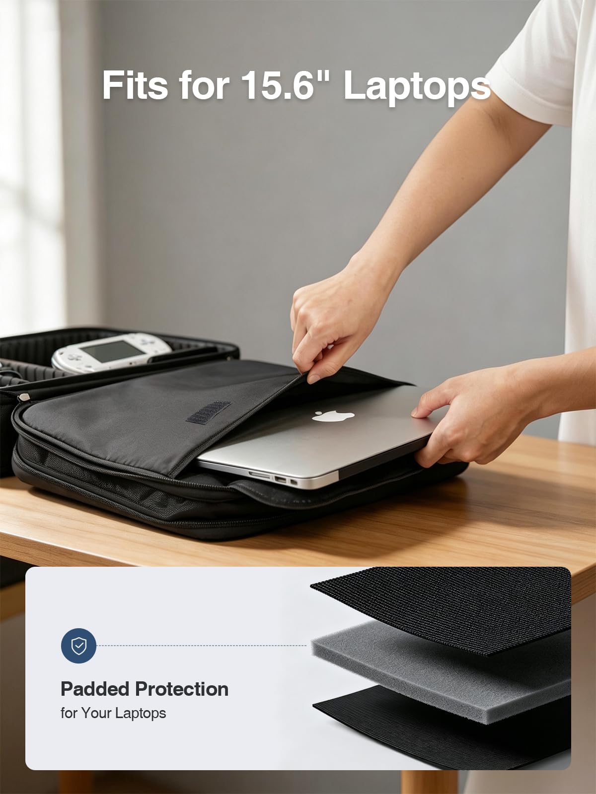 Hard-Shell USB Drive Organizer Case