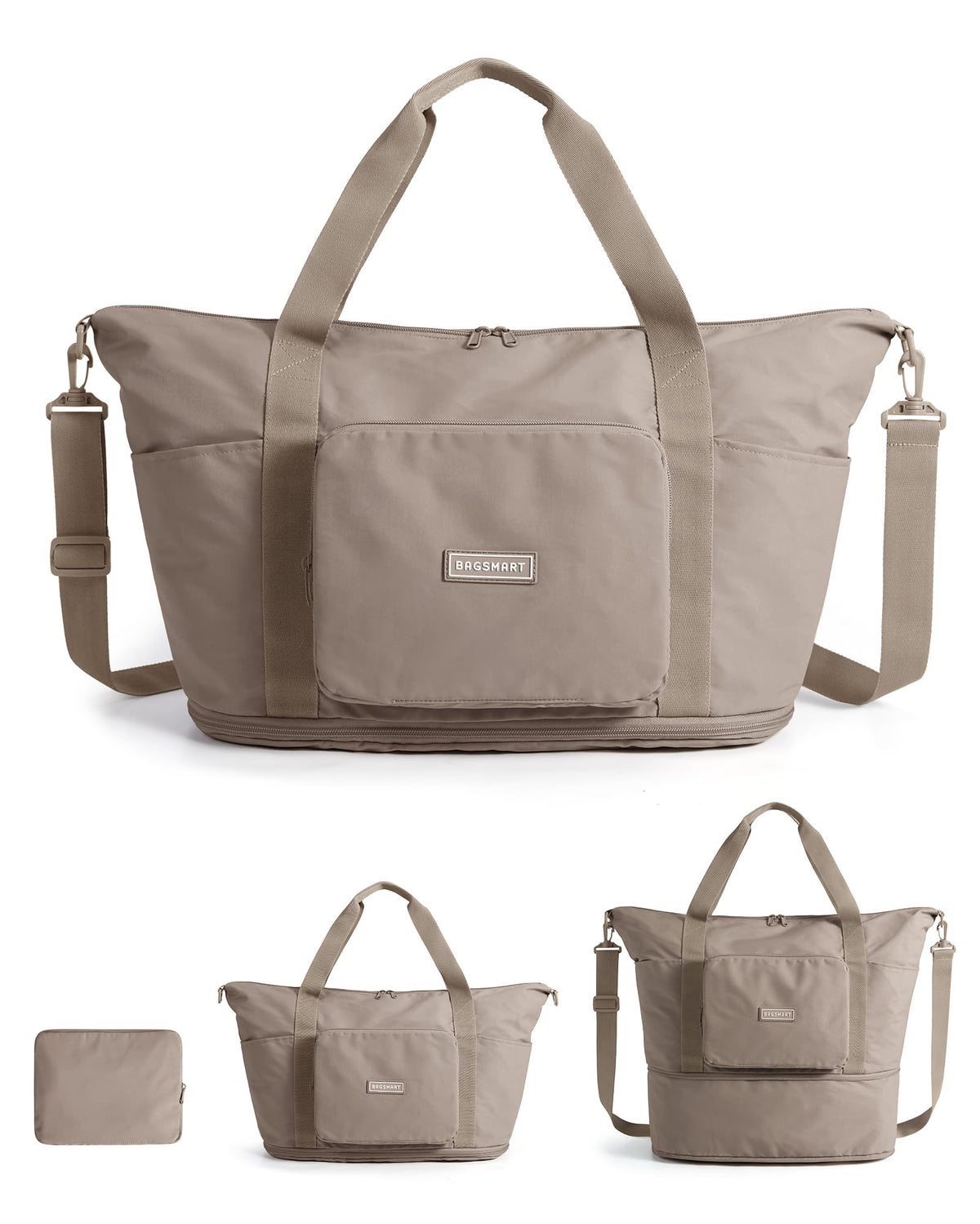 24L–37L Foldable Expandable Travel Bag