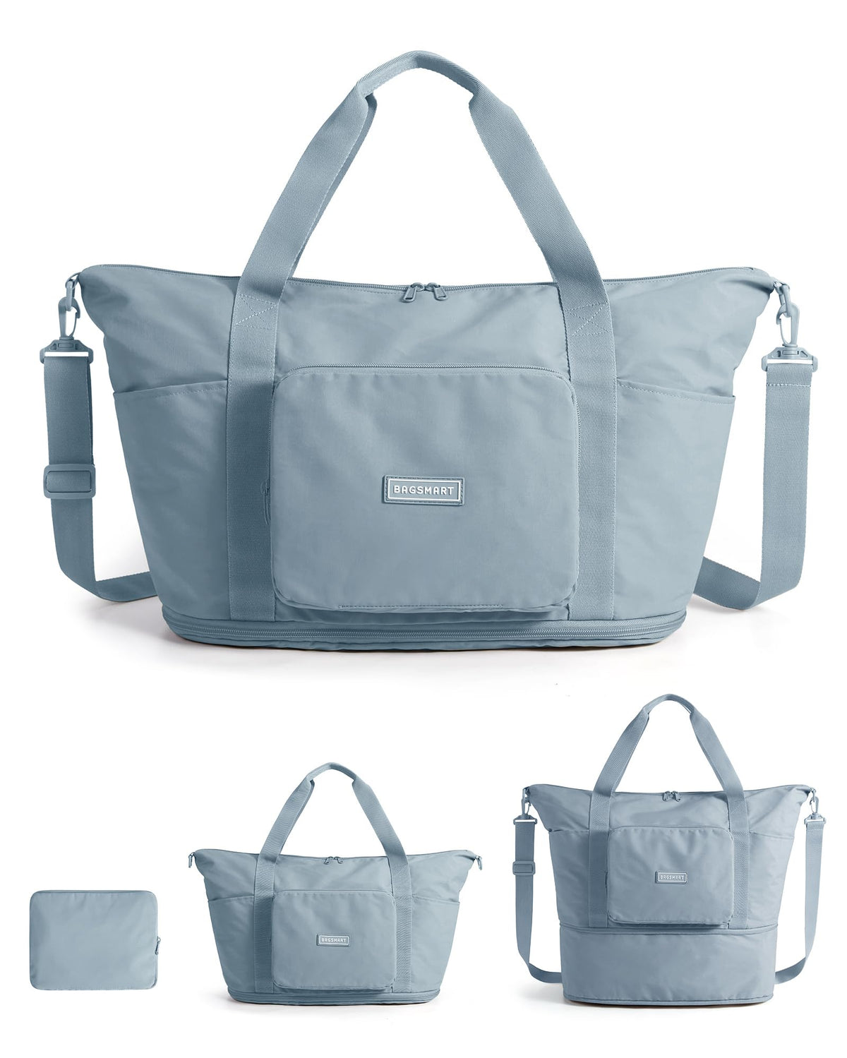 24L–37L Foldable Expandable Travel Bag