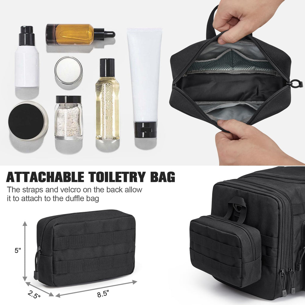 Three-in-One Expandable Duffel Backpack