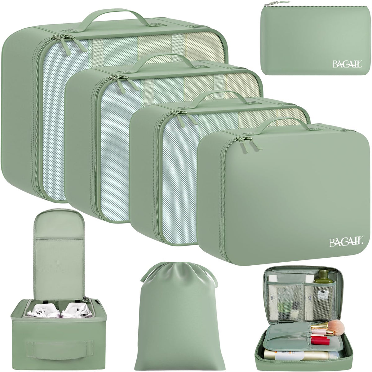 Multi-Piece Packing Cube Organizer Set