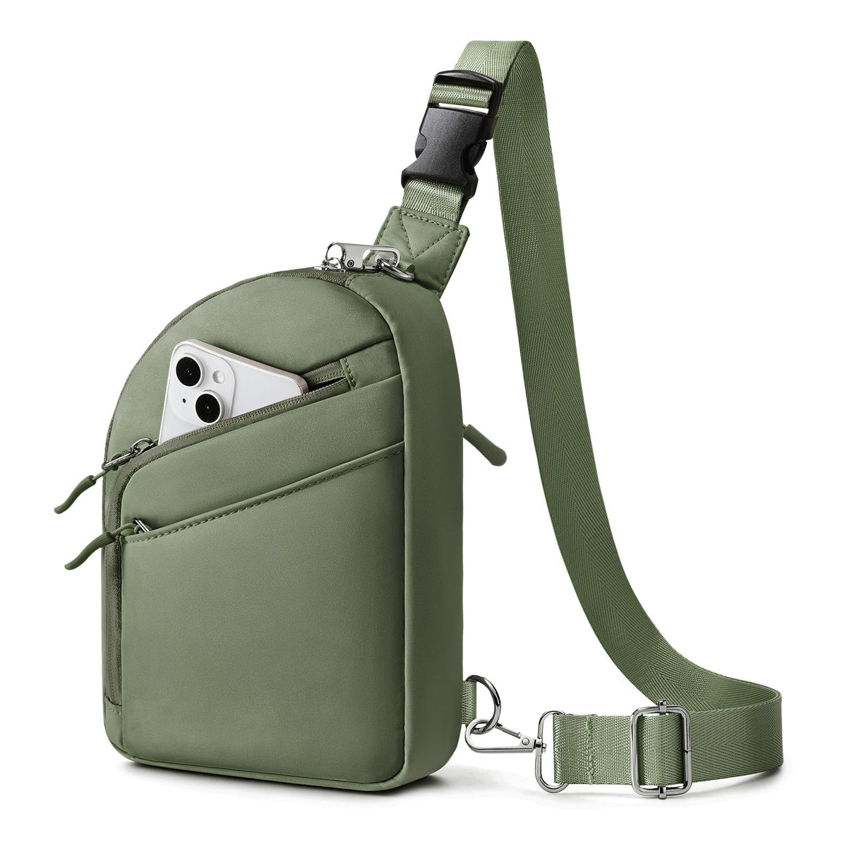 RFID-Blocking Anti-Theft Crossbody Bag