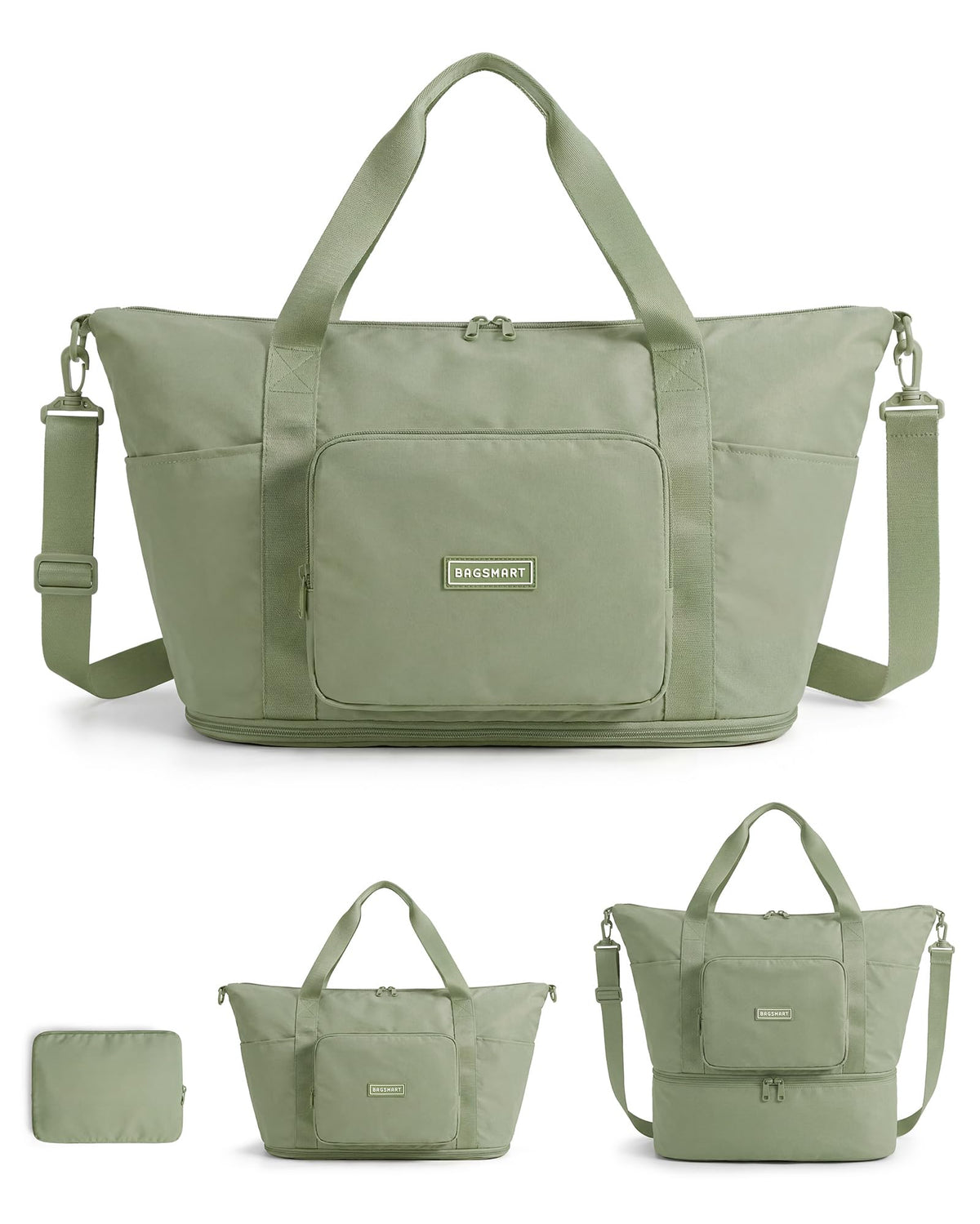 24L–37L Foldable Expandable Travel Bag