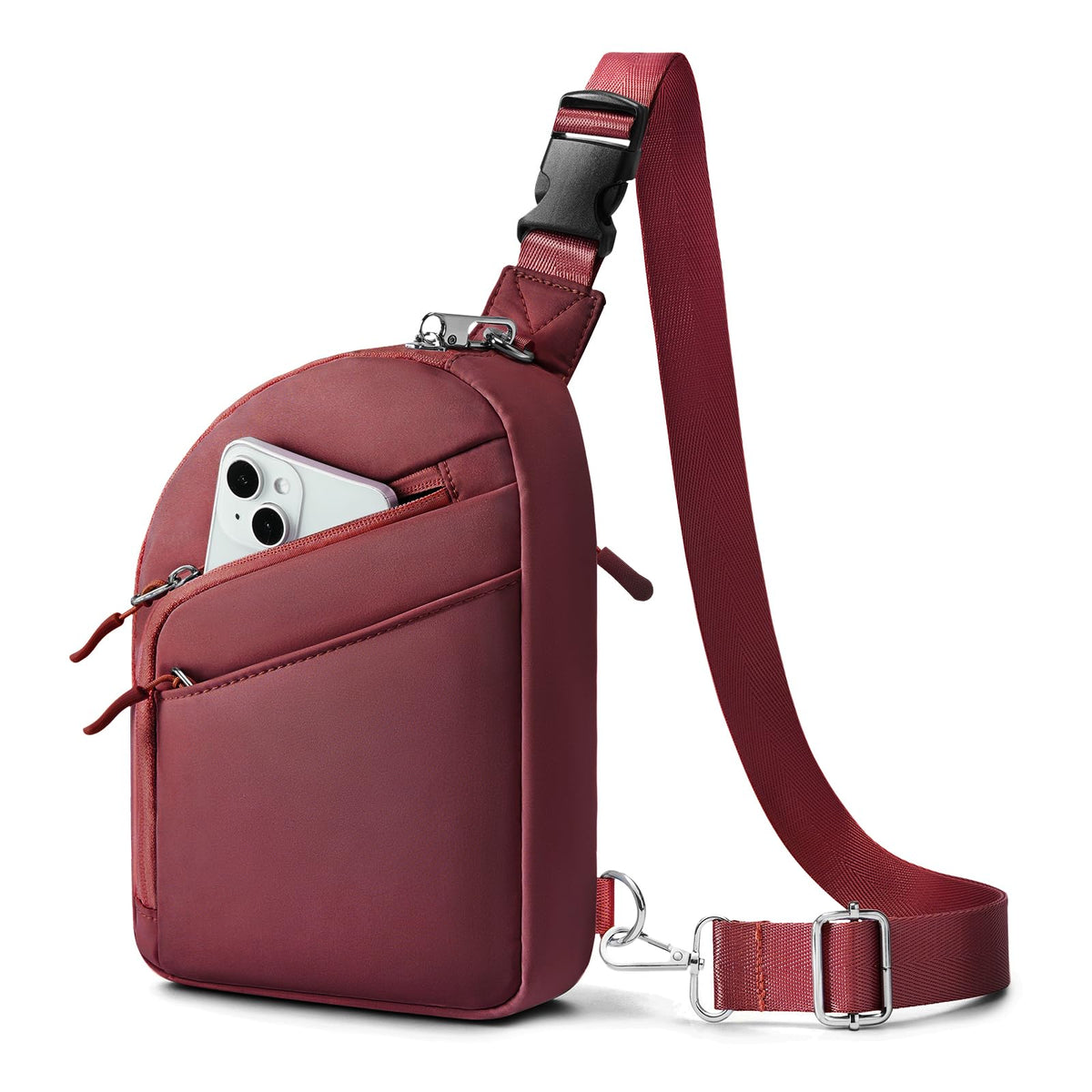 RFID-Blocking Anti-Theft Crossbody Bag