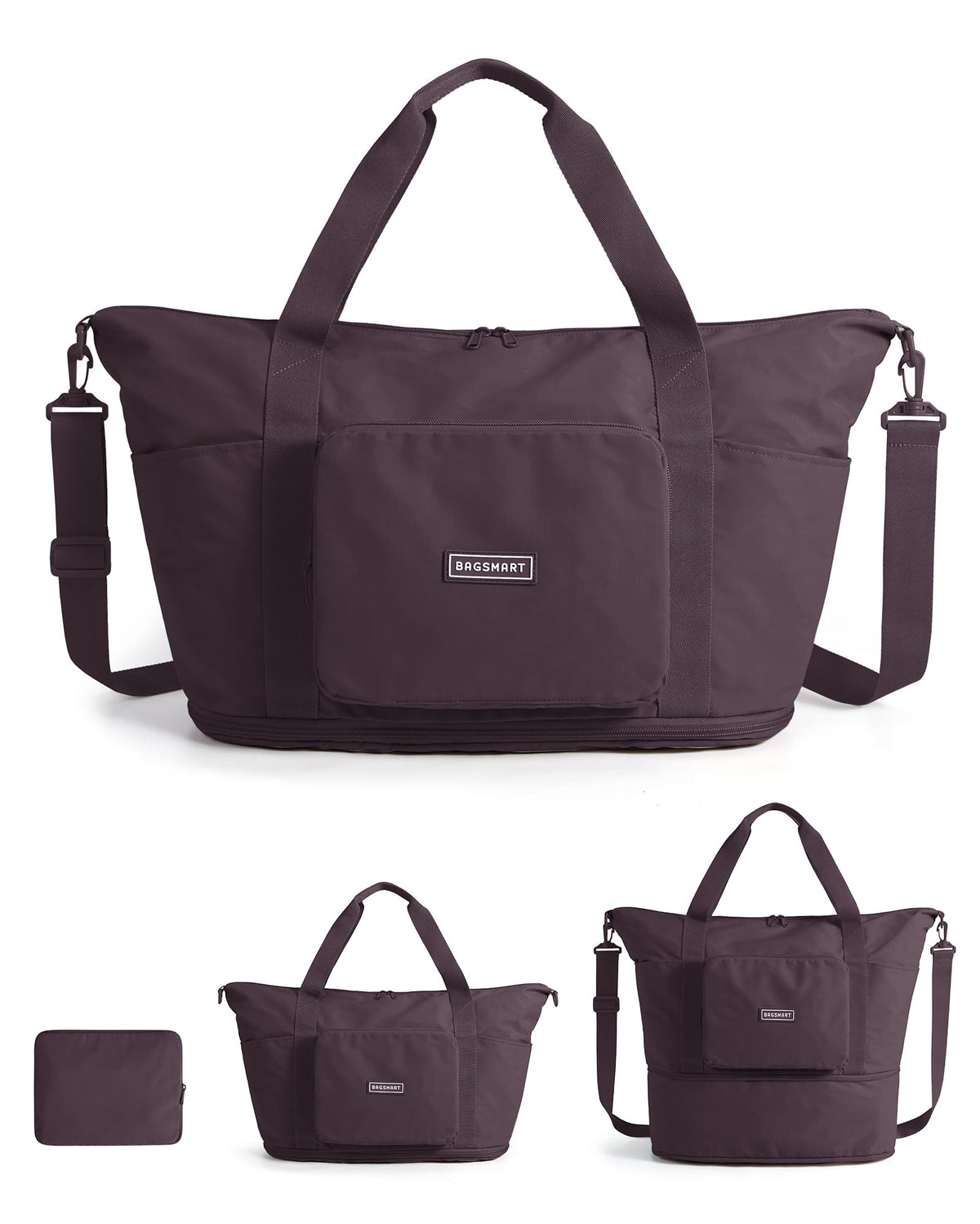 24L–37L Foldable Expandable Travel Bag