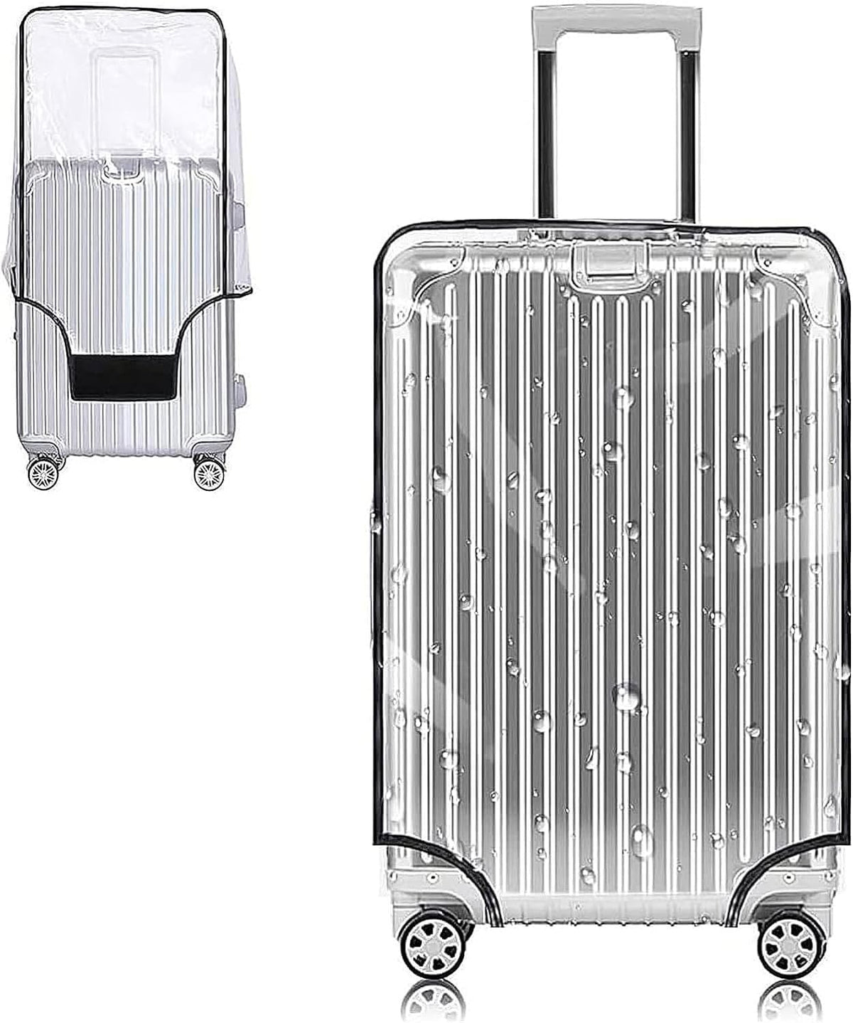 Clear PVC Suitcase Cover