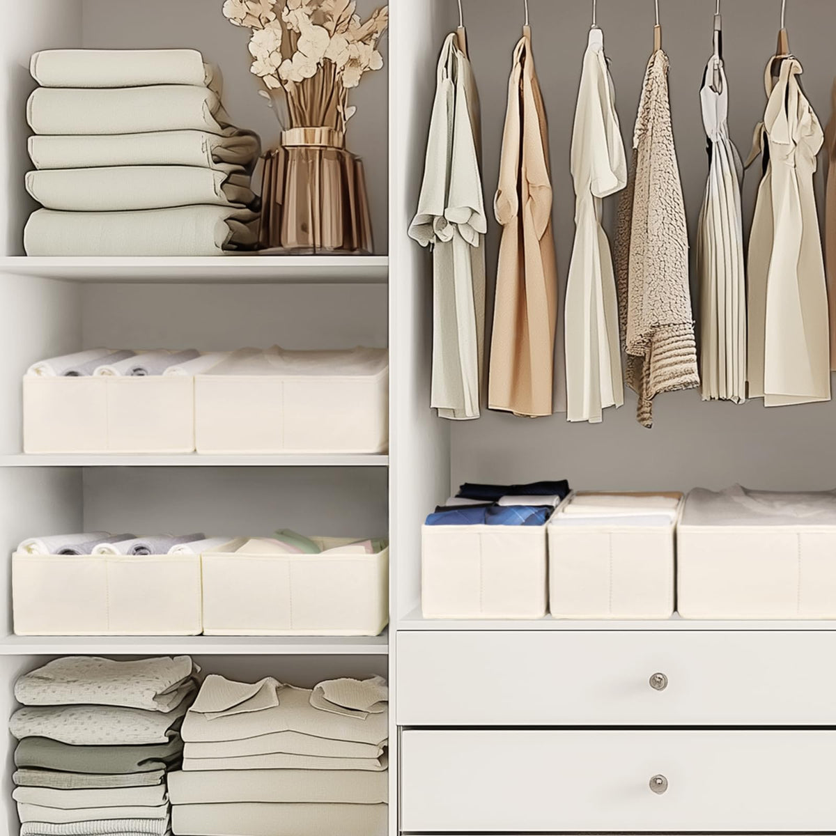 Ten-Piece Drawer Clothing Organizer Set