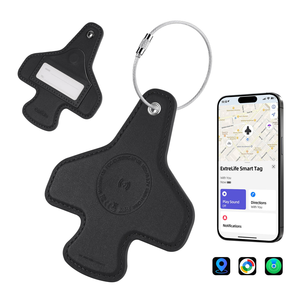 Smart Bluetooth Tracking Luggage Tag