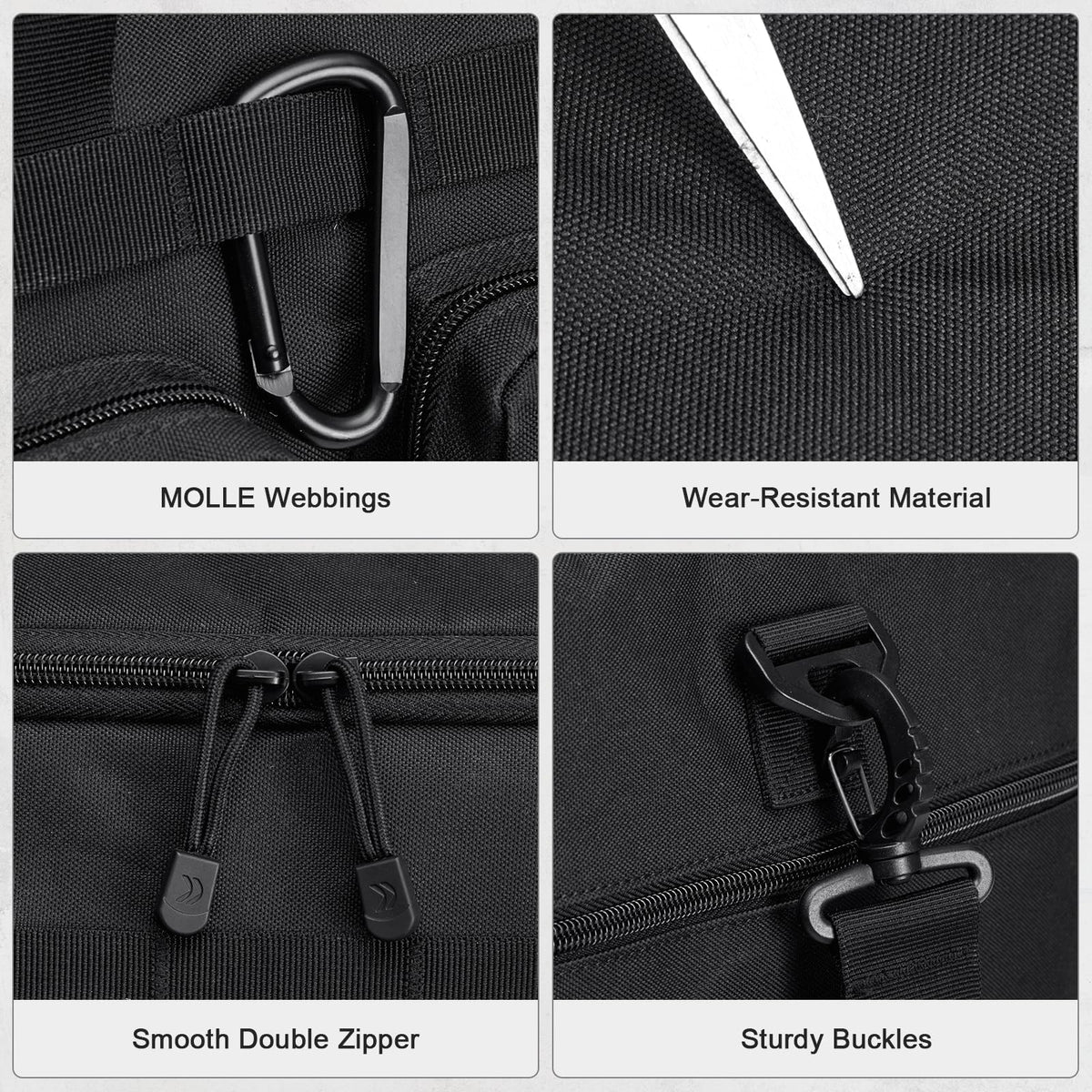 Three-in-One Expandable Duffel Backpack