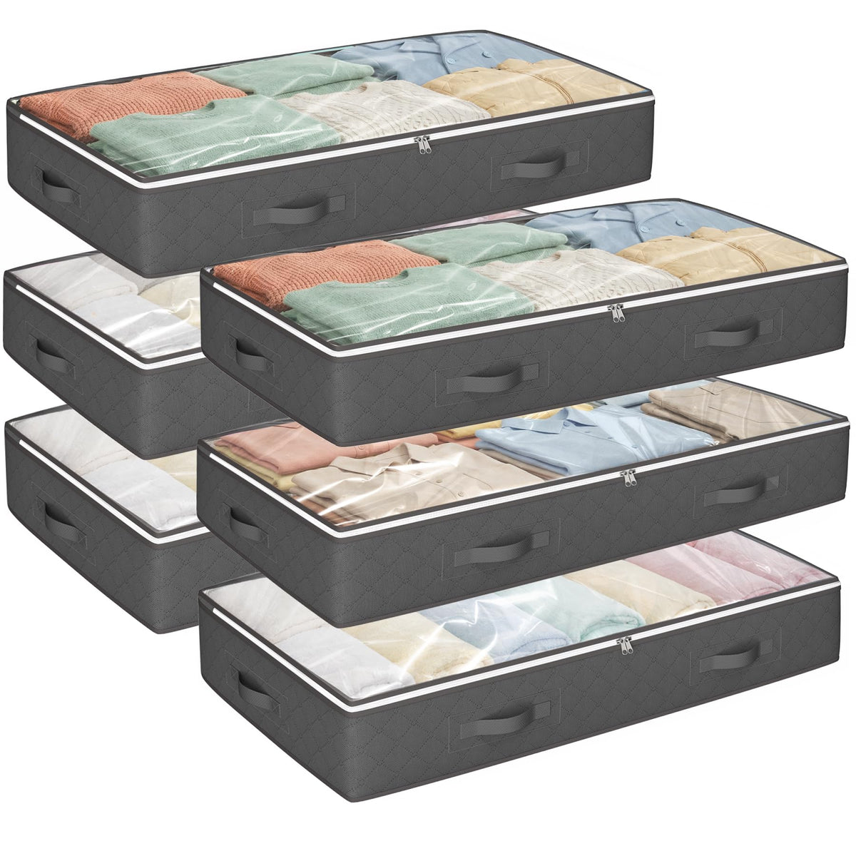 95L Under-Bed Clothing Storage Bags