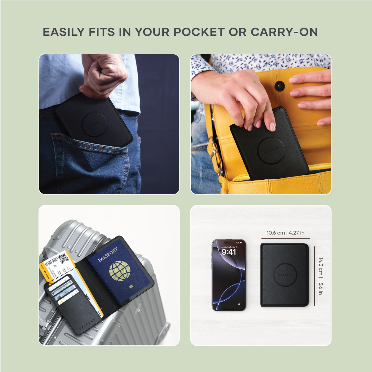 Trackable RFID Passport Cover